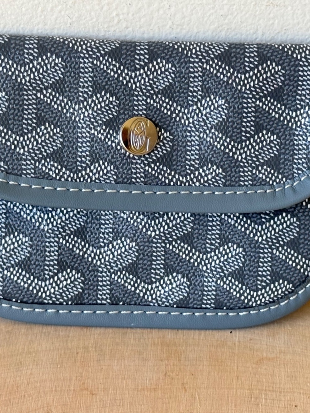 Godard Small Grat Goyardine Pouch Made in France Wallet Never Used